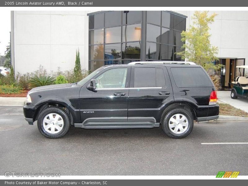 Black / Camel 2005 Lincoln Aviator Luxury AWD