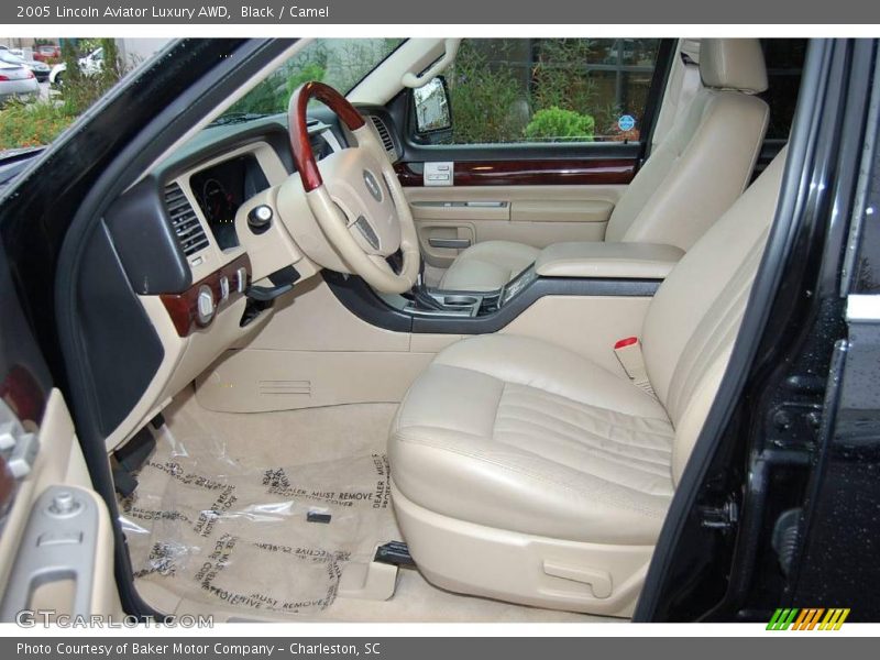 Black / Camel 2005 Lincoln Aviator Luxury AWD