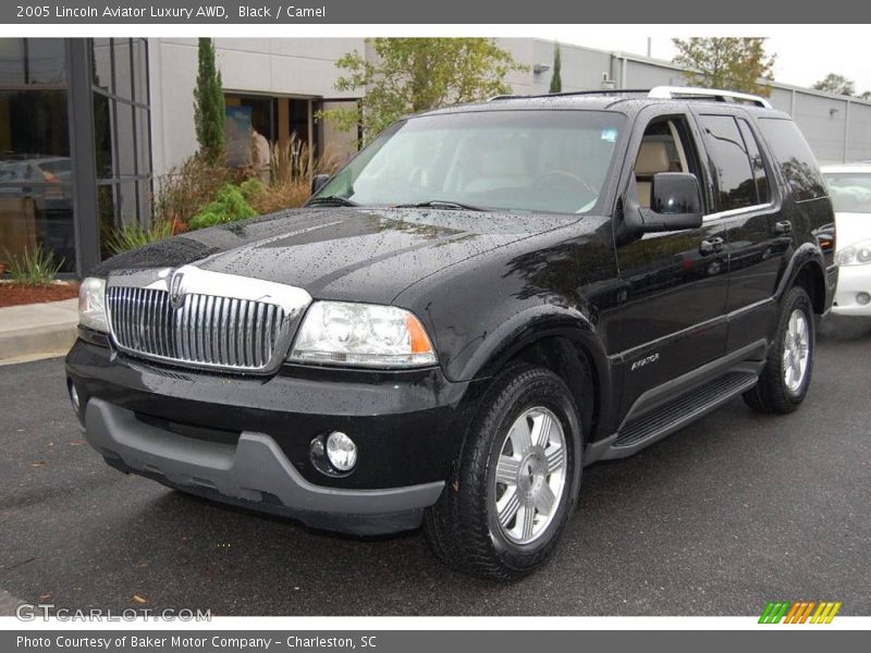 Black / Camel 2005 Lincoln Aviator Luxury AWD
