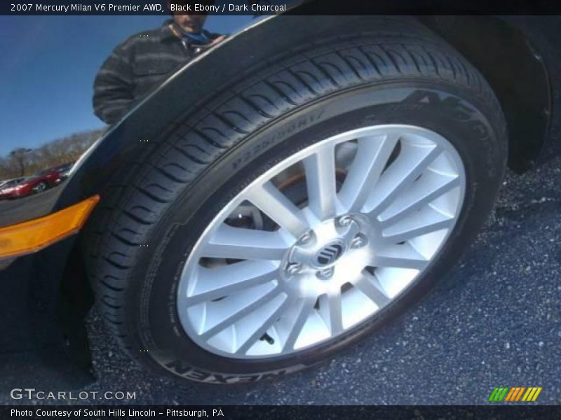 Black Ebony / Dark Charcoal 2007 Mercury Milan V6 Premier AWD