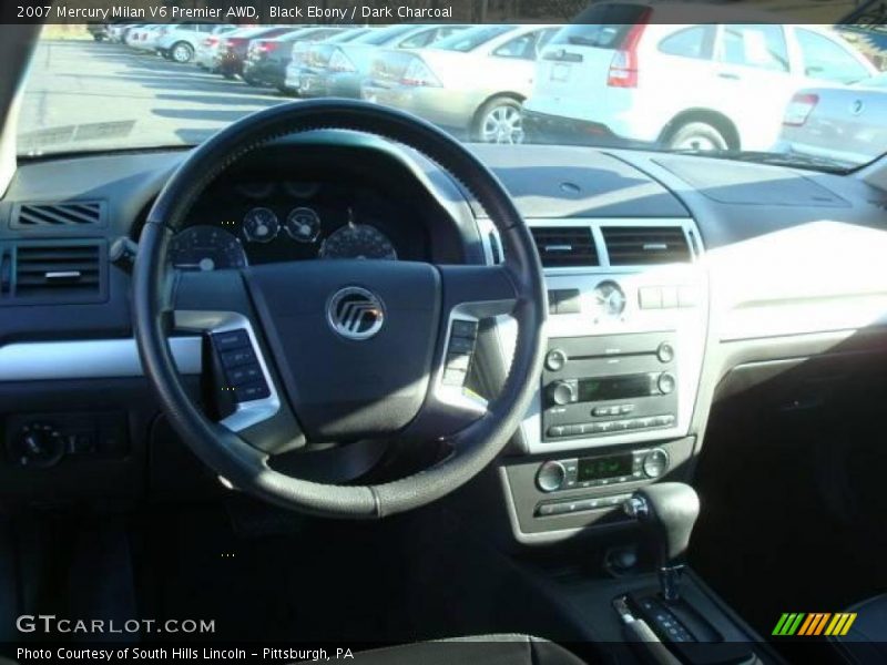Black Ebony / Dark Charcoal 2007 Mercury Milan V6 Premier AWD