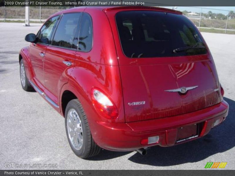 Inferno Red Crystal Pearl / Pastel Pebble Beige 2009 Chrysler PT Cruiser Touring