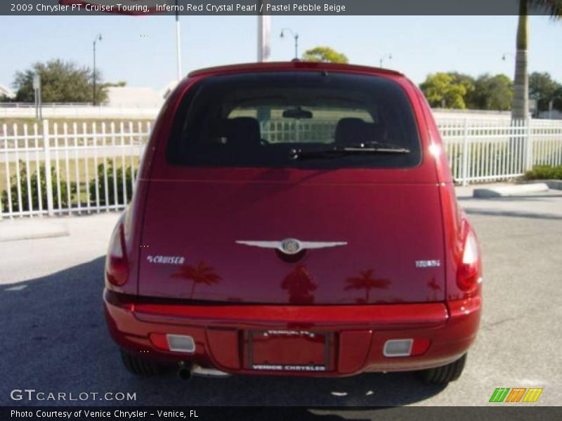 Inferno Red Crystal Pearl / Pastel Pebble Beige 2009 Chrysler PT Cruiser Touring