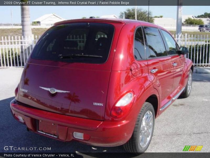 Inferno Red Crystal Pearl / Pastel Pebble Beige 2009 Chrysler PT Cruiser Touring