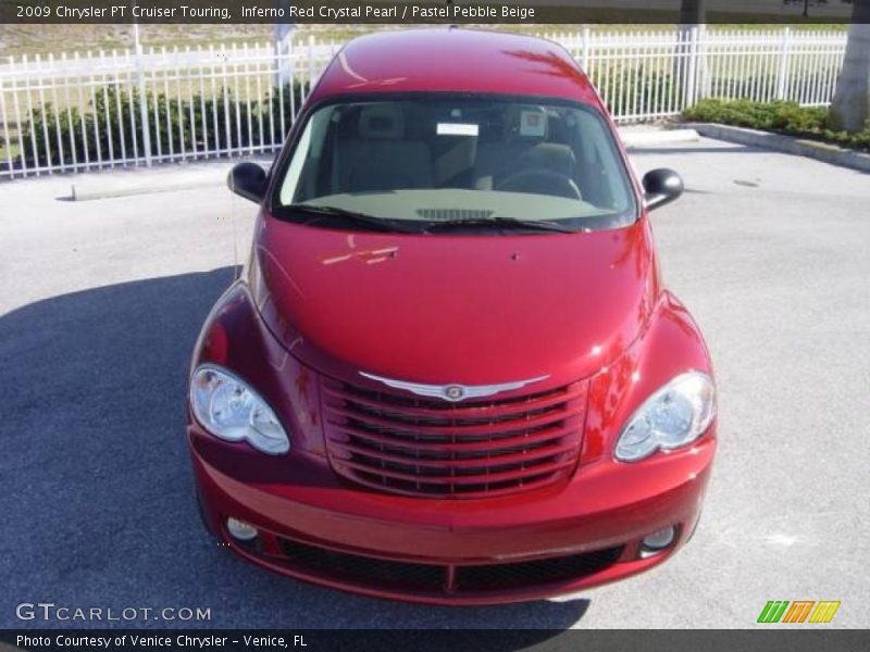 Inferno Red Crystal Pearl / Pastel Pebble Beige 2009 Chrysler PT Cruiser Touring