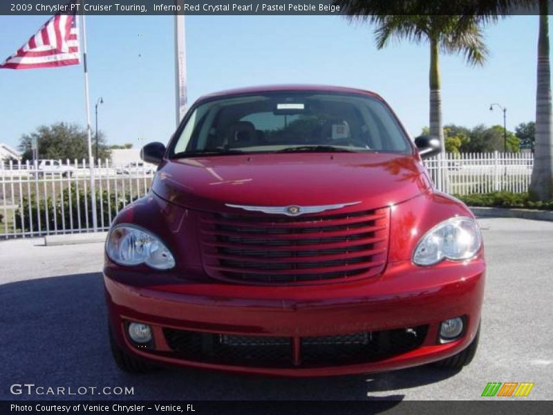 Inferno Red Crystal Pearl / Pastel Pebble Beige 2009 Chrysler PT Cruiser Touring