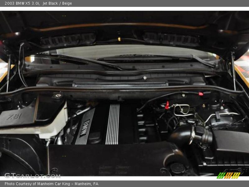 Jet Black / Beige 2003 BMW X5 3.0i