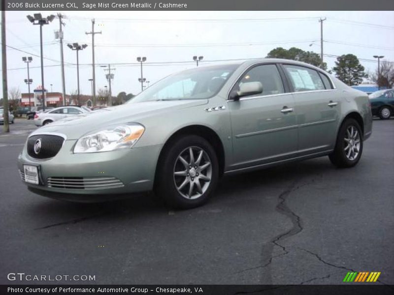 Sage Mist Green Metallic / Cashmere 2006 Buick Lucerne CXL