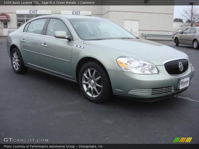 Sage Mist Green Metallic / Cashmere 2006 Buick Lucerne CXL