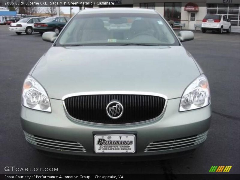 Sage Mist Green Metallic / Cashmere 2006 Buick Lucerne CXL