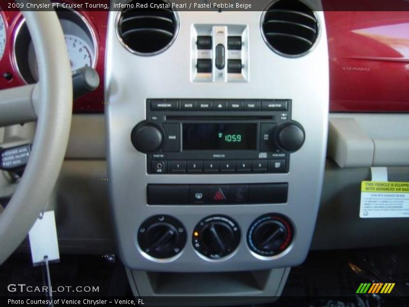 Inferno Red Crystal Pearl / Pastel Pebble Beige 2009 Chrysler PT Cruiser Touring