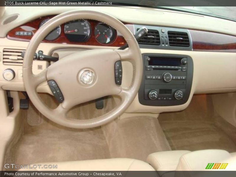 Sage Mist Green Metallic / Cashmere 2006 Buick Lucerne CXL