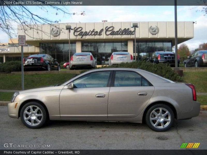 Cashmere / Light Neutral 2004 Cadillac CTS Sedan