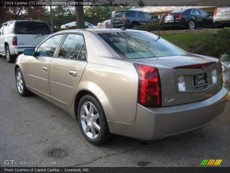 Cashmere / Light Neutral 2004 Cadillac CTS Sedan