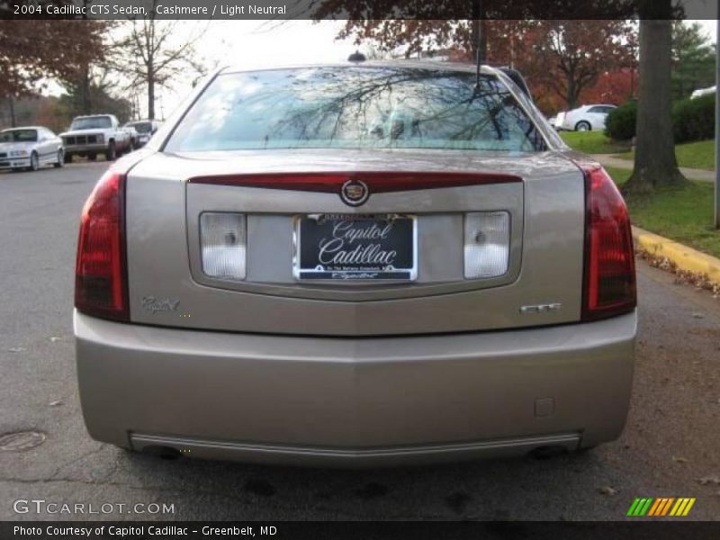 Cashmere / Light Neutral 2004 Cadillac CTS Sedan