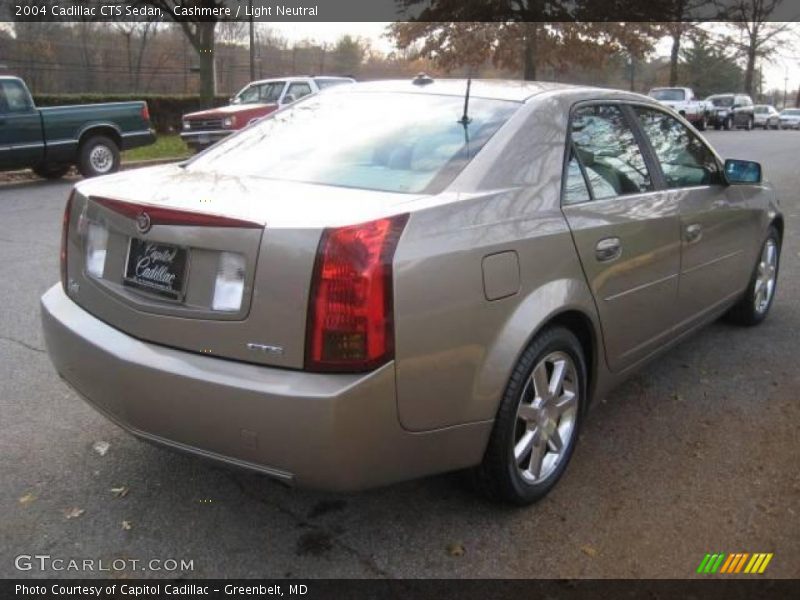 Cashmere / Light Neutral 2004 Cadillac CTS Sedan