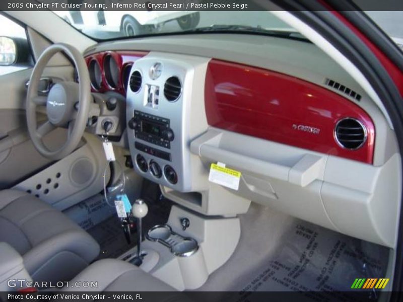 Inferno Red Crystal Pearl / Pastel Pebble Beige 2009 Chrysler PT Cruiser Touring