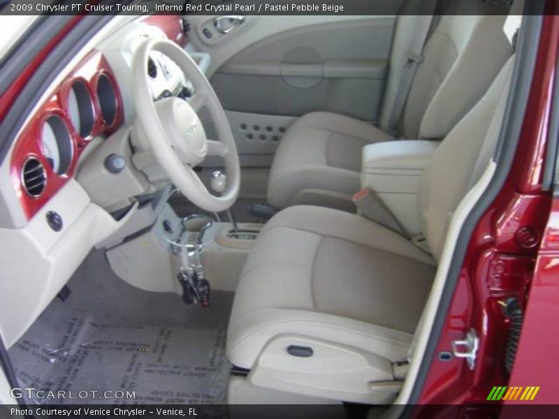 Inferno Red Crystal Pearl / Pastel Pebble Beige 2009 Chrysler PT Cruiser Touring
