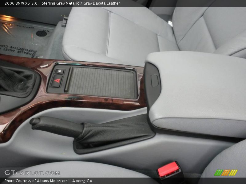 Sterling Grey Metallic / Gray Dakota Leather 2006 BMW X5 3.0i