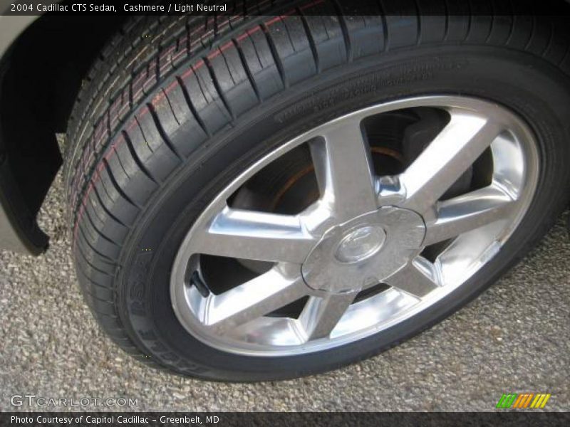 Cashmere / Light Neutral 2004 Cadillac CTS Sedan