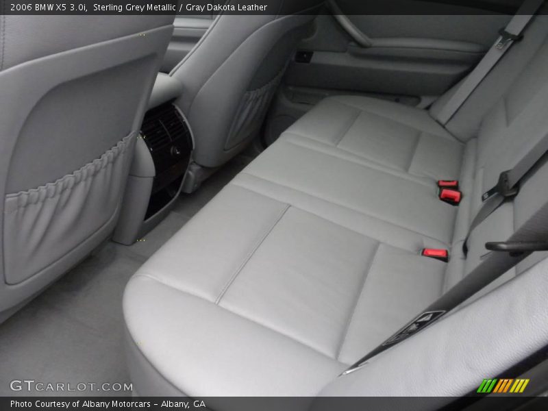 Sterling Grey Metallic / Gray Dakota Leather 2006 BMW X5 3.0i