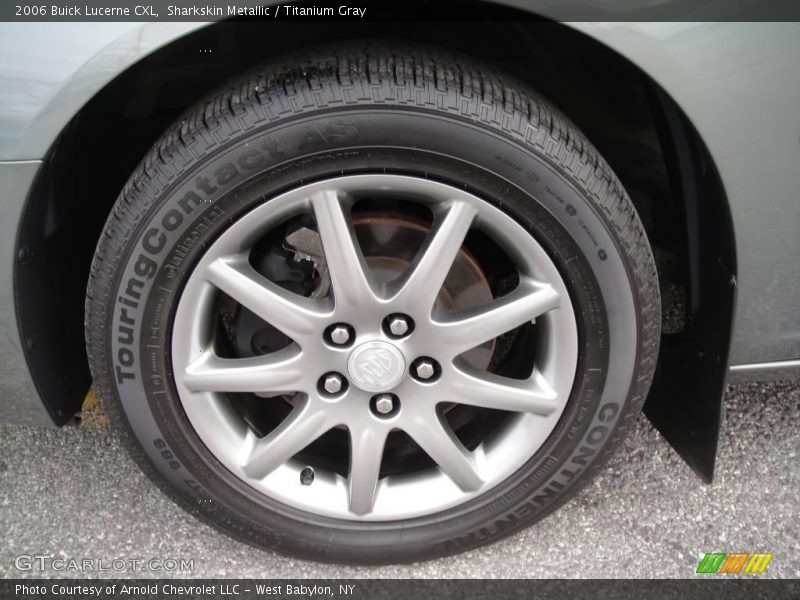 Sharkskin Metallic / Titanium Gray 2006 Buick Lucerne CXL