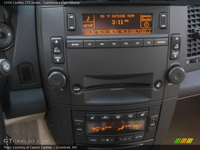 Cashmere / Light Neutral 2004 Cadillac CTS Sedan