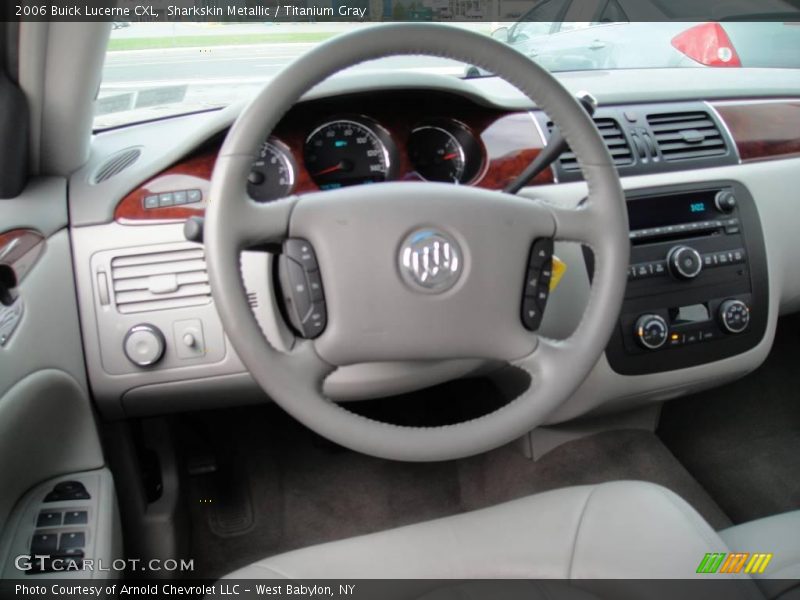 Sharkskin Metallic / Titanium Gray 2006 Buick Lucerne CXL