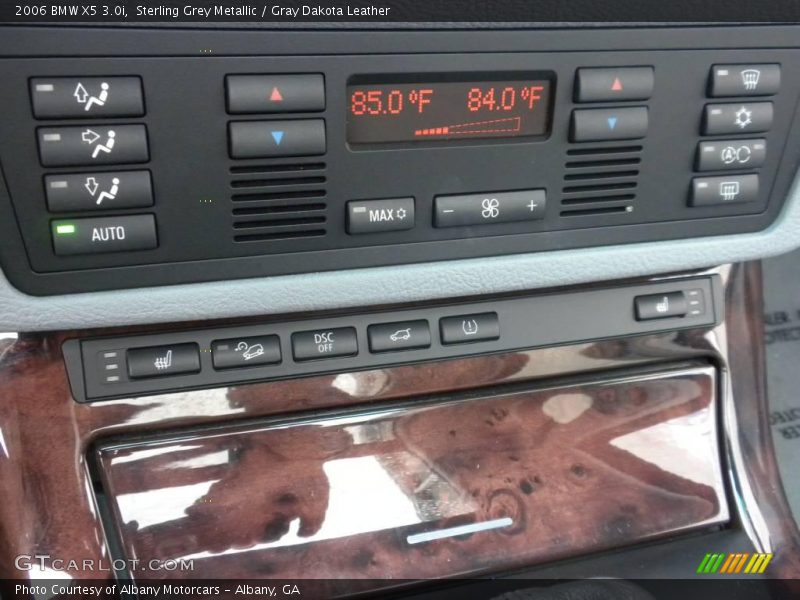 Sterling Grey Metallic / Gray Dakota Leather 2006 BMW X5 3.0i