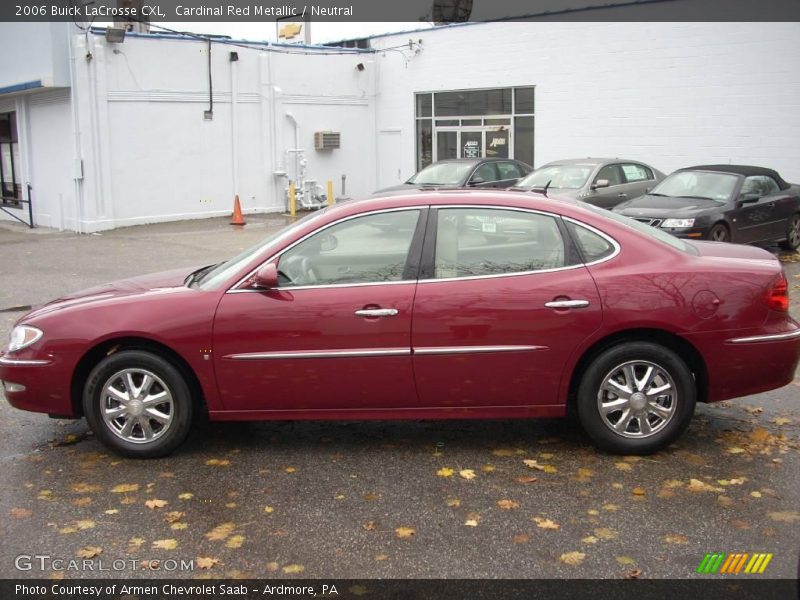 Cardinal Red Metallic / Neutral 2006 Buick LaCrosse CXL