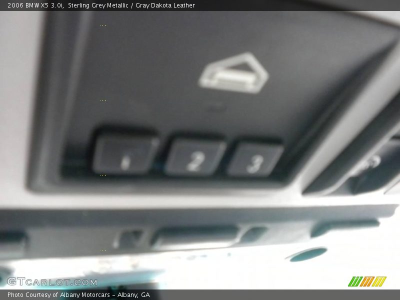 Sterling Grey Metallic / Gray Dakota Leather 2006 BMW X5 3.0i