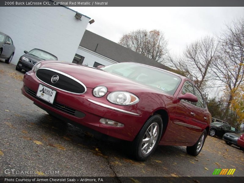 Cardinal Red Metallic / Neutral 2006 Buick LaCrosse CXL