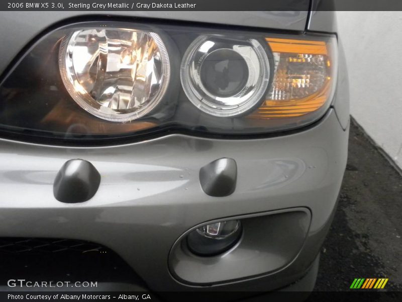 Sterling Grey Metallic / Gray Dakota Leather 2006 BMW X5 3.0i