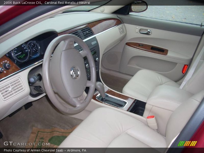 Cardinal Red Metallic / Neutral 2006 Buick LaCrosse CXL