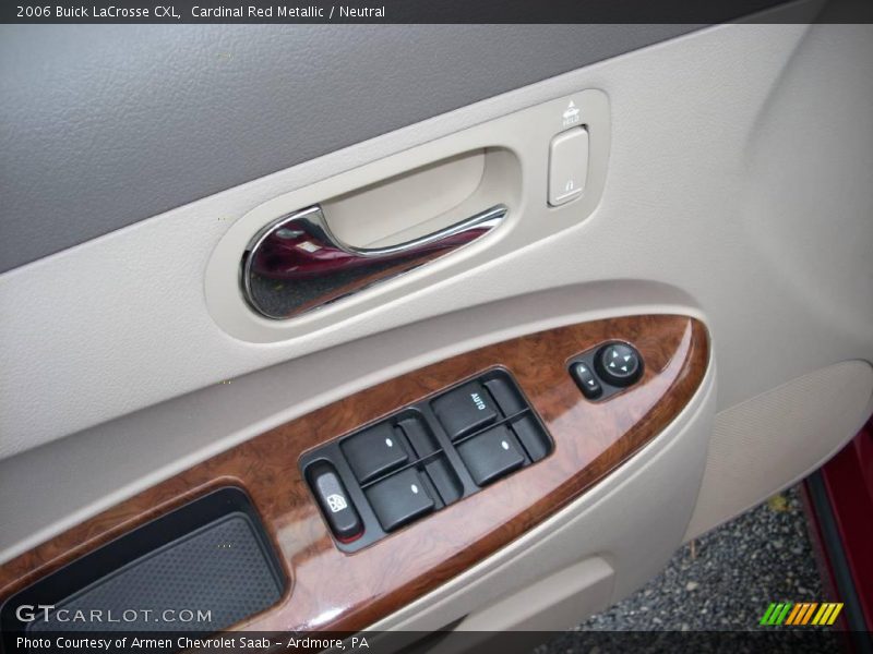 Cardinal Red Metallic / Neutral 2006 Buick LaCrosse CXL