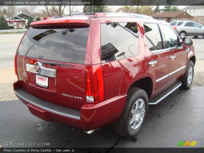 Infrared / Cocoa/Cashmere 2009 Cadillac Escalade AWD