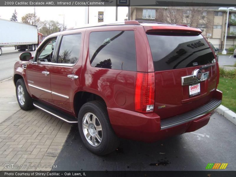 Infrared / Cocoa/Cashmere 2009 Cadillac Escalade AWD