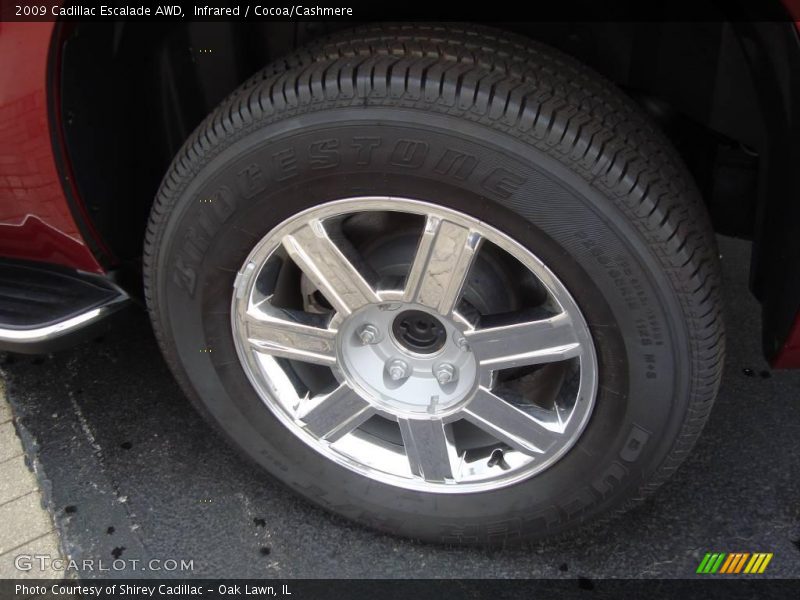 Infrared / Cocoa/Cashmere 2009 Cadillac Escalade AWD