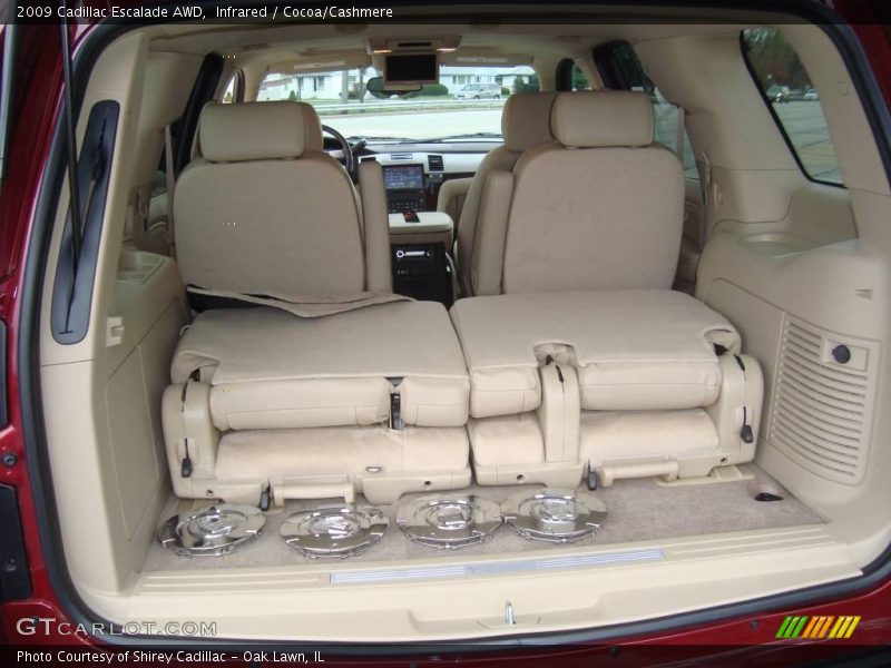 Infrared / Cocoa/Cashmere 2009 Cadillac Escalade AWD
