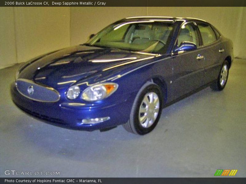 Deep Sapphire Metallic / Gray 2006 Buick LaCrosse CX