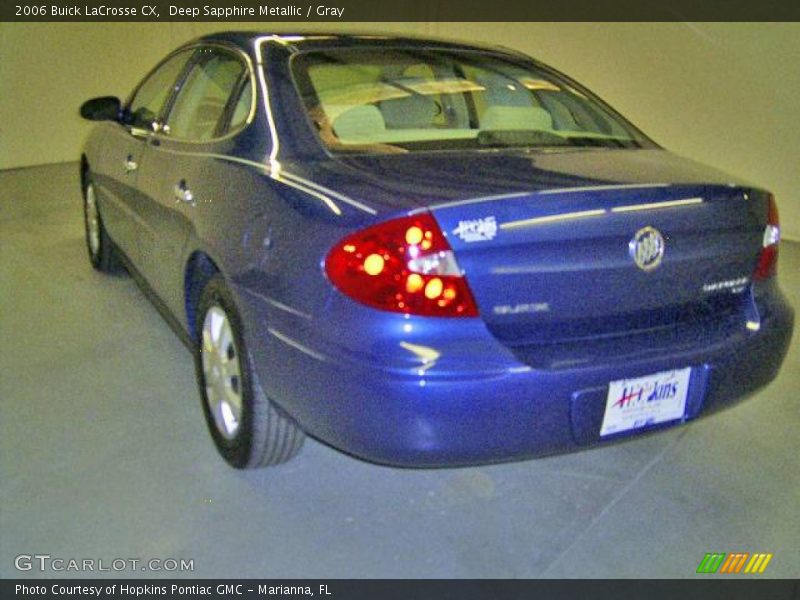 Deep Sapphire Metallic / Gray 2006 Buick LaCrosse CX