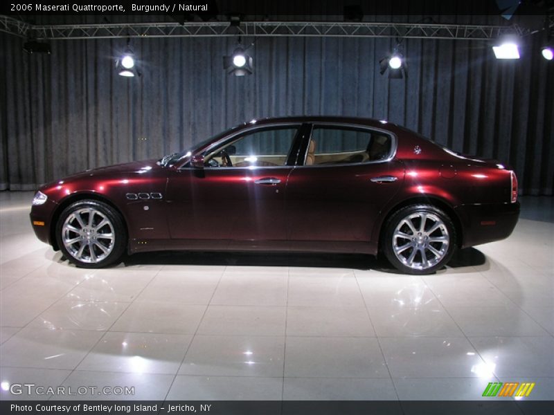Burgundy / Natural 2006 Maserati Quattroporte