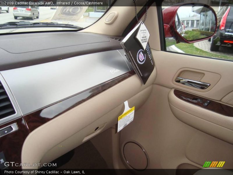 Infrared / Cocoa/Cashmere 2009 Cadillac Escalade AWD
