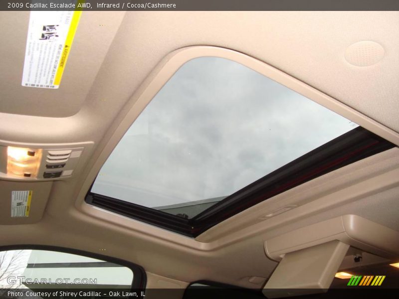 Infrared / Cocoa/Cashmere 2009 Cadillac Escalade AWD