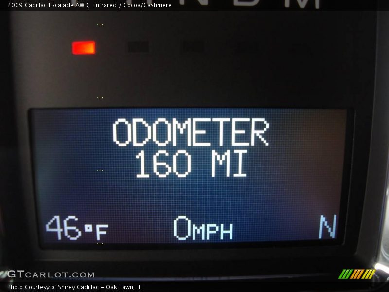 Infrared / Cocoa/Cashmere 2009 Cadillac Escalade AWD