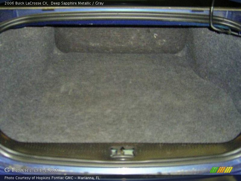 Deep Sapphire Metallic / Gray 2006 Buick LaCrosse CX