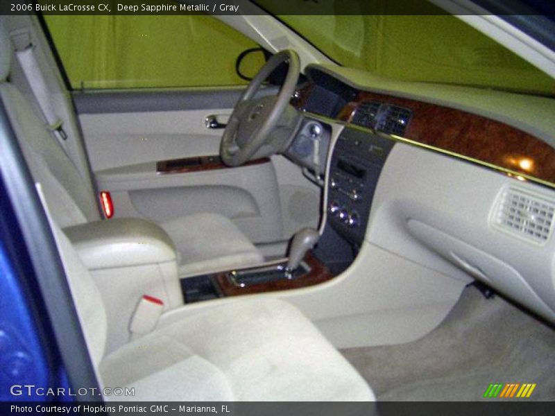 Deep Sapphire Metallic / Gray 2006 Buick LaCrosse CX