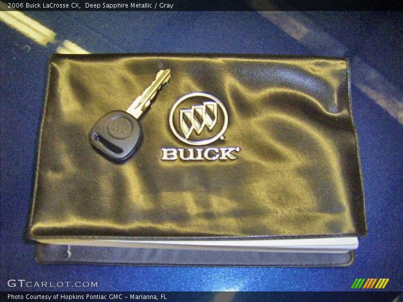 Deep Sapphire Metallic / Gray 2006 Buick LaCrosse CX