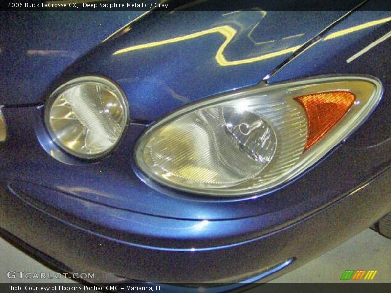 Deep Sapphire Metallic / Gray 2006 Buick LaCrosse CX