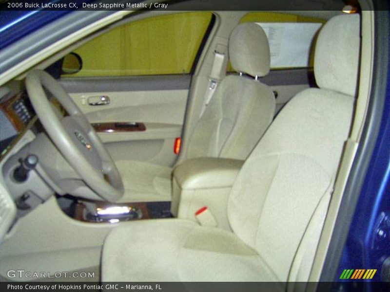 Deep Sapphire Metallic / Gray 2006 Buick LaCrosse CX